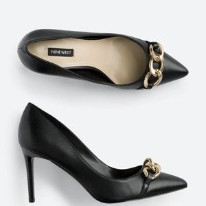 New Nine West Black Heels Size 6